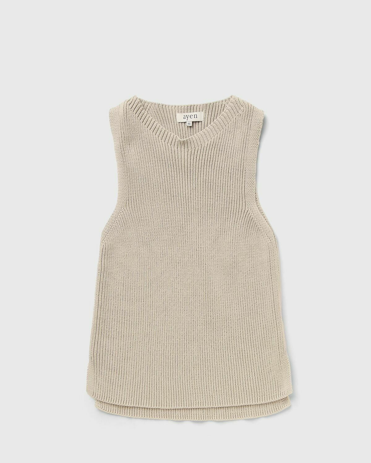 Knitted top - Beige - Ladies