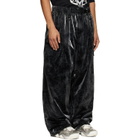 Y-3 Black Marble Nylon Tapered Cargo Pants
