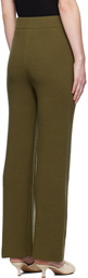 Jil Sander Khaki Wool Trousers