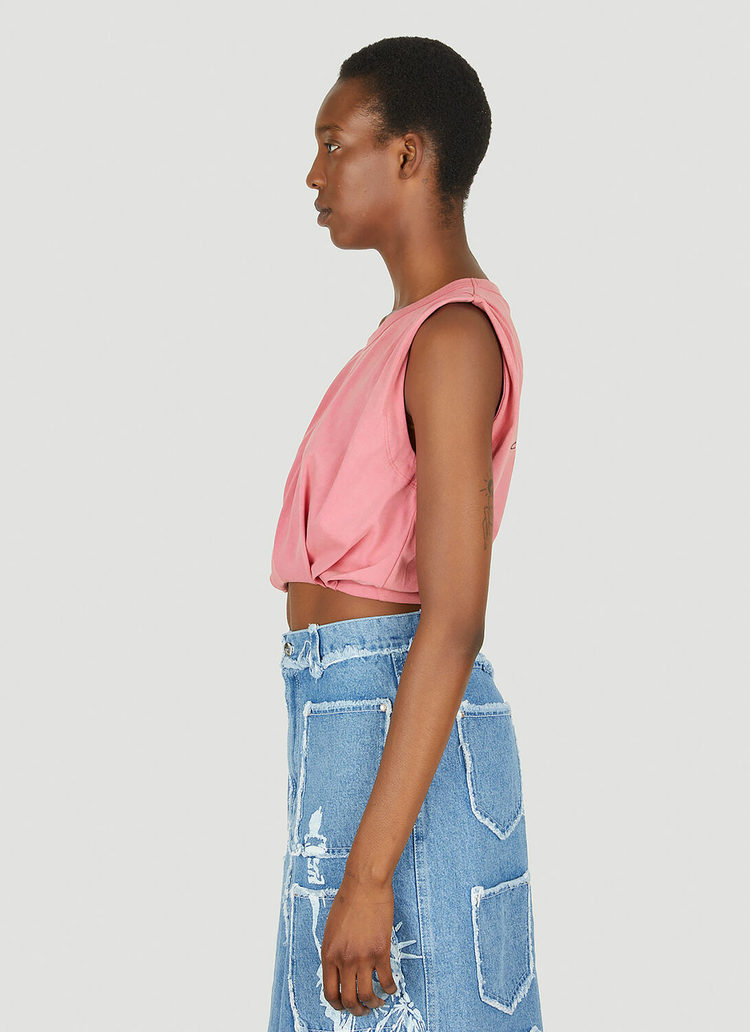 Lourdes Gathered Top