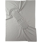 Bless Reversible Grey Wool Seatpadding Blanket