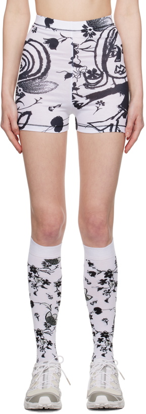 Photo: Chopova Lowena SSENSE Exclusive White Shorts