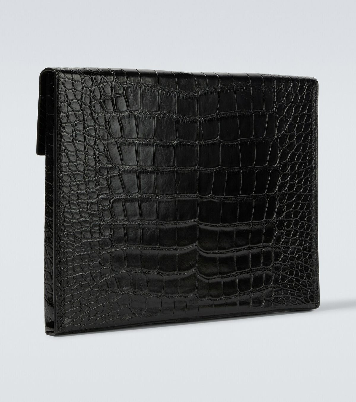 Tom Ford Croc-effect leather briefcase