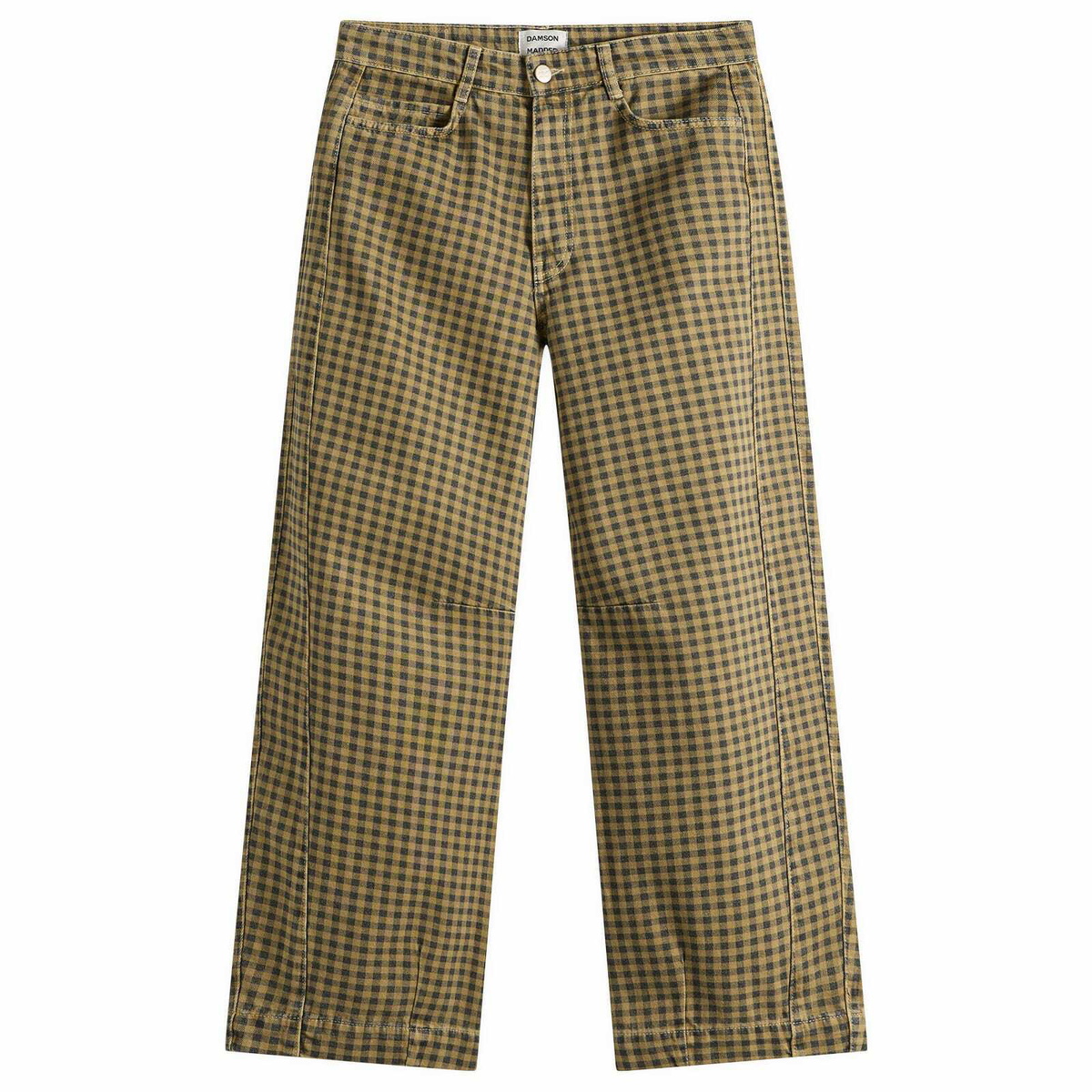 Damson Madder Women's Felix Jeans in Quince Gingham