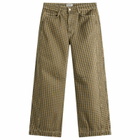 Damson Madder Women's Felix Jeans in Quince Gingham