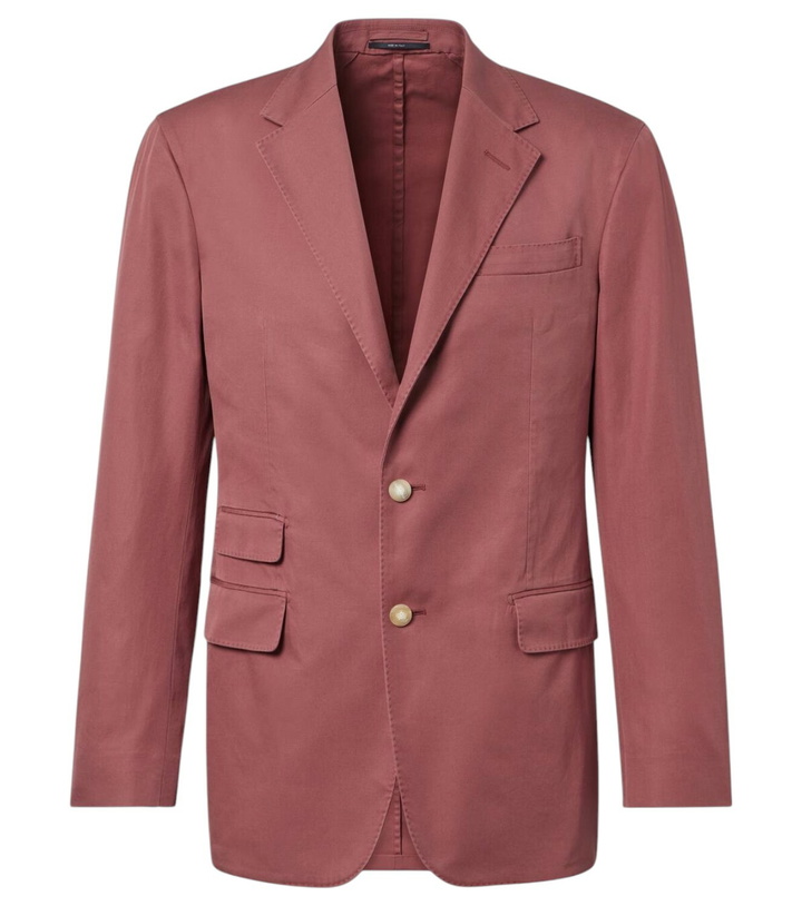 Photo: Dunhill Cavendish cotton blazer