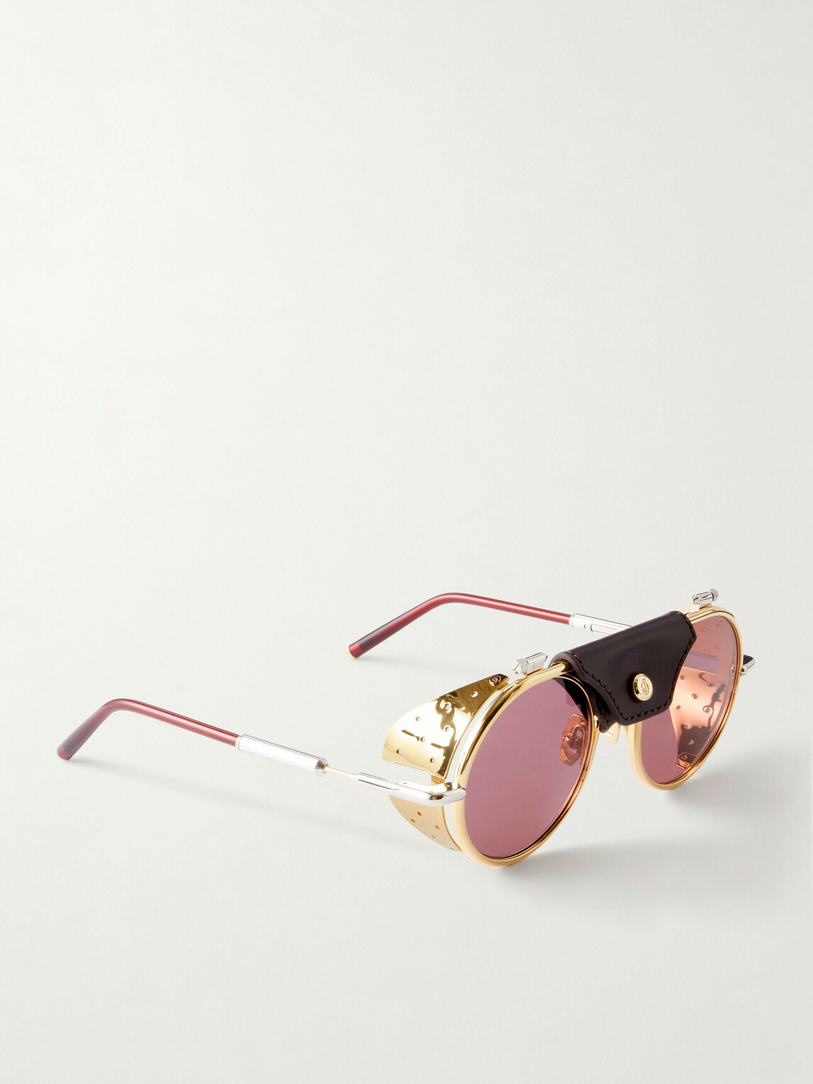 Jacques Marie Mage - Glacier Rocky Round Frame Sunglasses