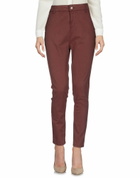 Manila Grace Womens Pants Chocolate in Brown