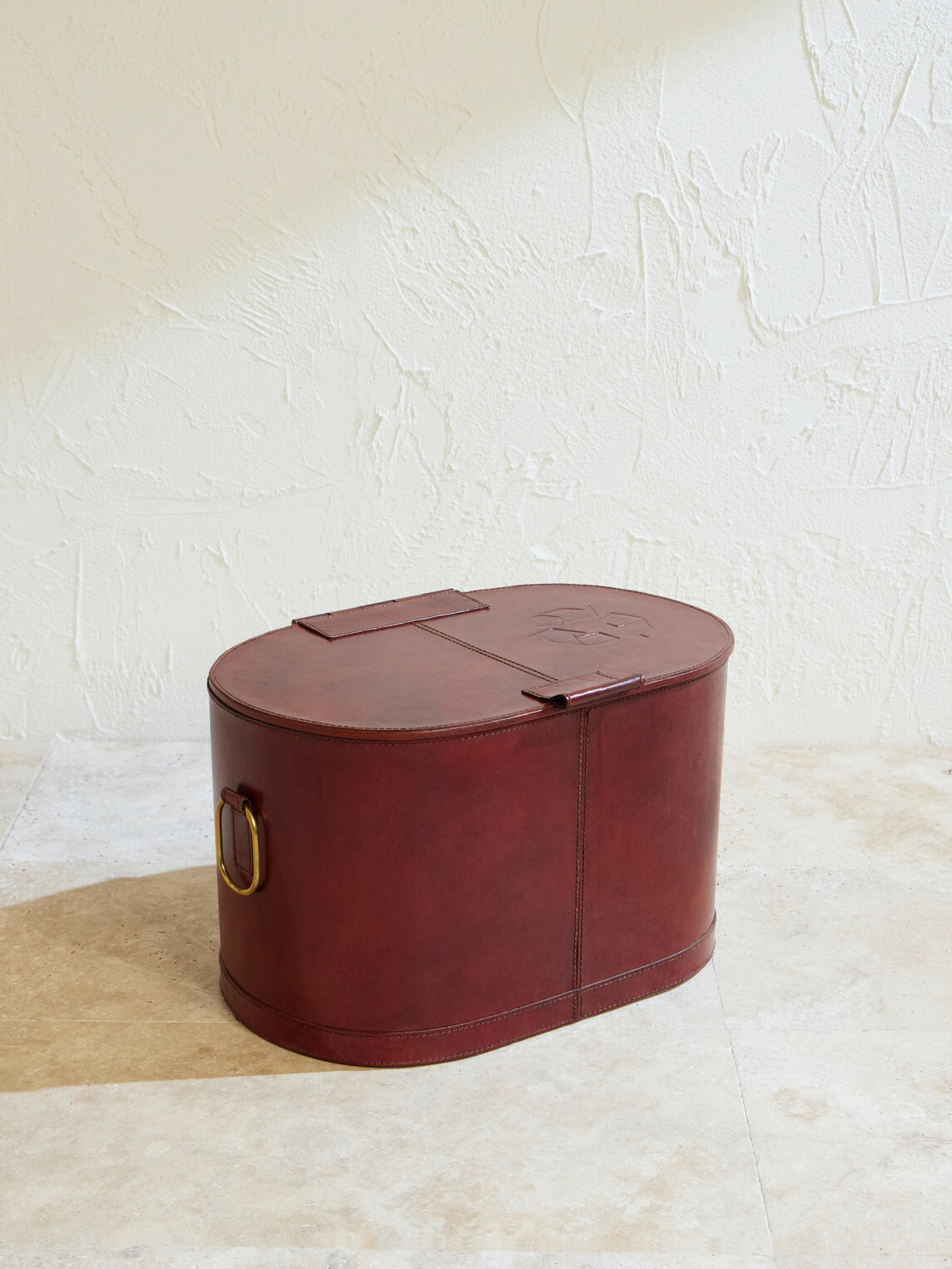 Soho Home - Leather Recycling Bin