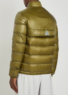 Moncler Grenoble Logo-appliquéd Padded Shell Jacket Olive