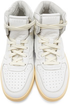 Rhude White Rhecess Hi Sneakers