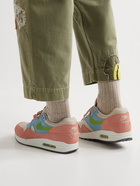 Nike - Air Max 1 Mesh, Felt and Suede Sneakers - Pink