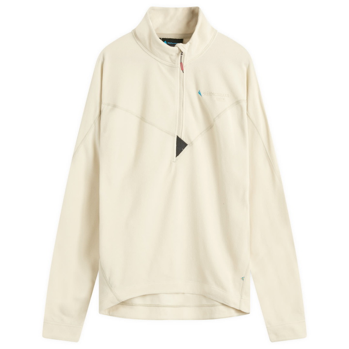 Photo: Klättermusen Men's Sigyn Half Zip Fleece in Clay