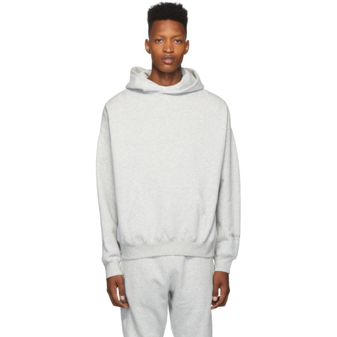 Photo: Essentials Grey Pull-Over Hoodie