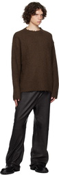 FREI-MUT Brown Hooks Sweater