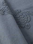 Vilebrequin - Santah Logo-Jacquard Cotton-Terry Towel
