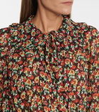 Victoria Beckham - Floral silk blouse