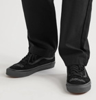 Vans - Neighbourhood Old Skool 36 DX Leather-Trimmed Suede Sneakers - Black