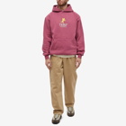 Butter Goods Men's Pixie Logo Hoody in Wine