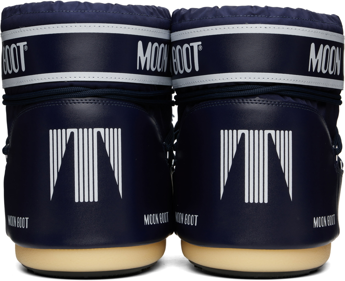 Moon Boot Navy Icon Low Nylon Boots