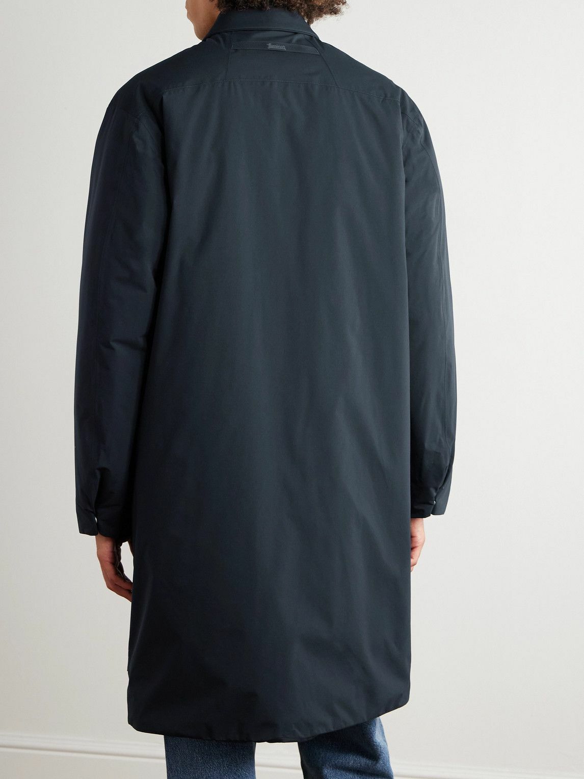 Laminar - Padded Shell Car Coat - Black