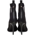 Valentino Black Valentino Garavani VLTN Sock Boots