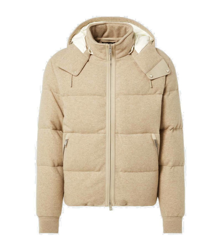 Photo: Zegna Elements cashmere down jacket