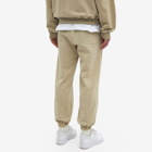 Cole Buxton Men's Warm Up Sweat Pant in Washed Beige