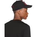 Dsquared2 Black Distressed Born In Canada Baseball Cap