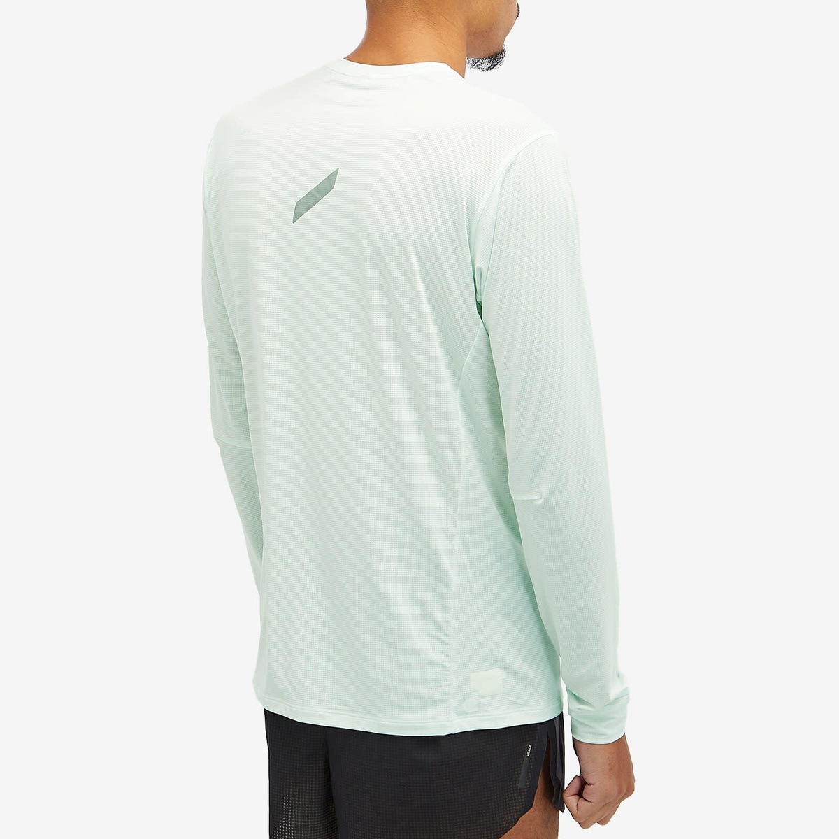 SOAR Men's Long Sleeve Tech T-Shirt in Ice Blue Soar Running