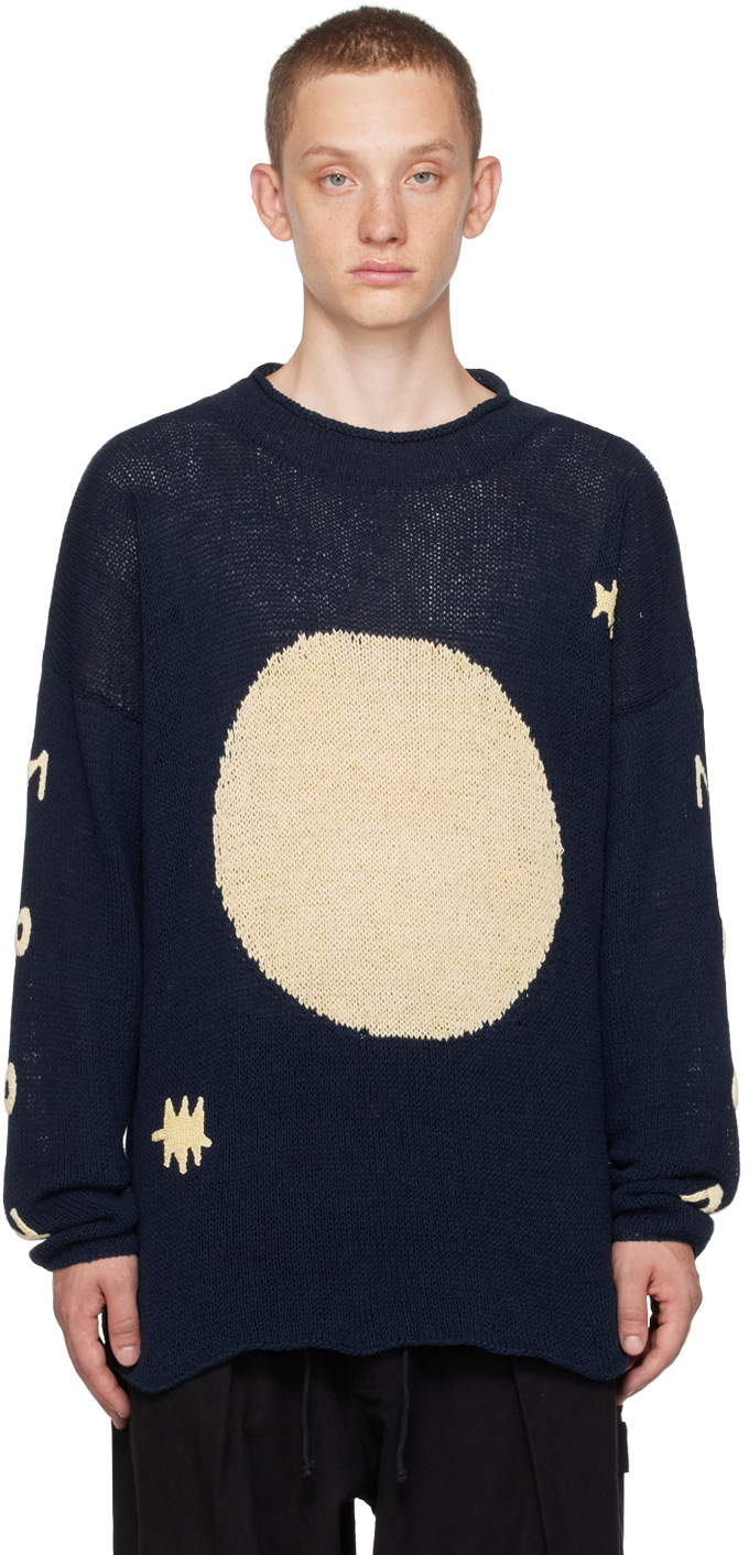 Story mfg. Blue Twinsun Sweater Story Mfg.