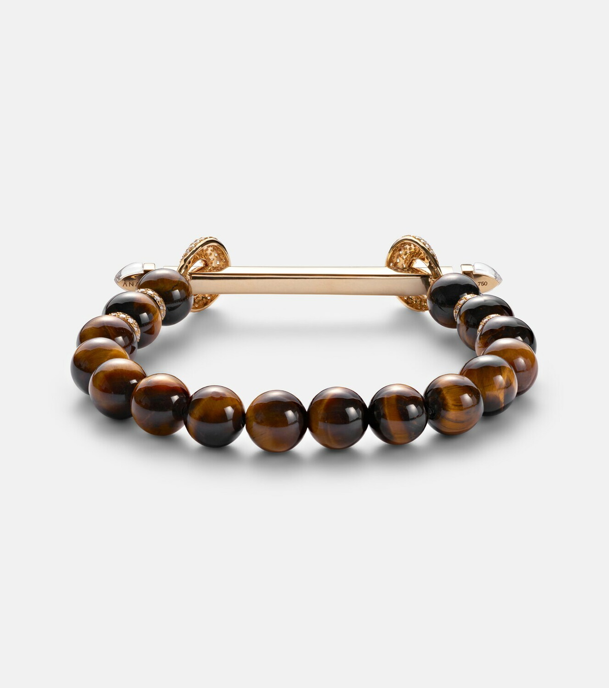 Ananya Chakra 18kt gold bracelet with gemstones