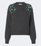 Dorothee Schumacher Embellished Coolness virgin wool sweater