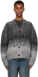Feng Chen Wang Gray Gradient Cardigan