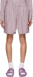 Tekla Purple Birkenstock Edition Pyjama Shorts