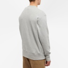 Norse Projects x Geoff McFetridge Faces Crew Sweat in Light Grey Melange