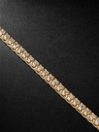 KOLOURS JEWELRY - Spectra Pink Gold Diamond Tennis Bracelet - Rose gold