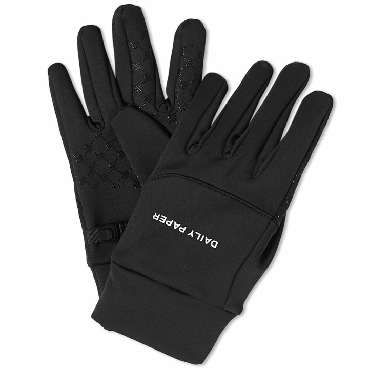 Photo: Daily Paper Men's Eglove Tech Gloves in Black