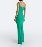 Christopher Esber Salacia ruched jersey maxi dress
