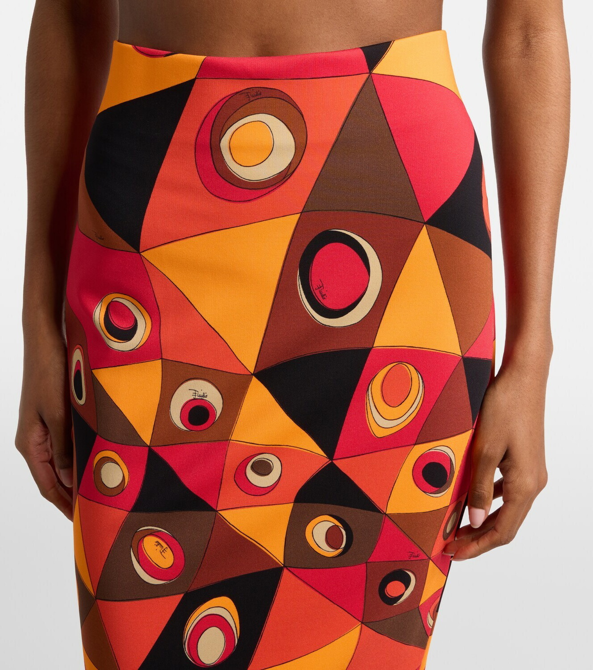 Pucci Occhi jersey maxi skirt