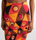 Pucci Occhi jersey maxi skirt