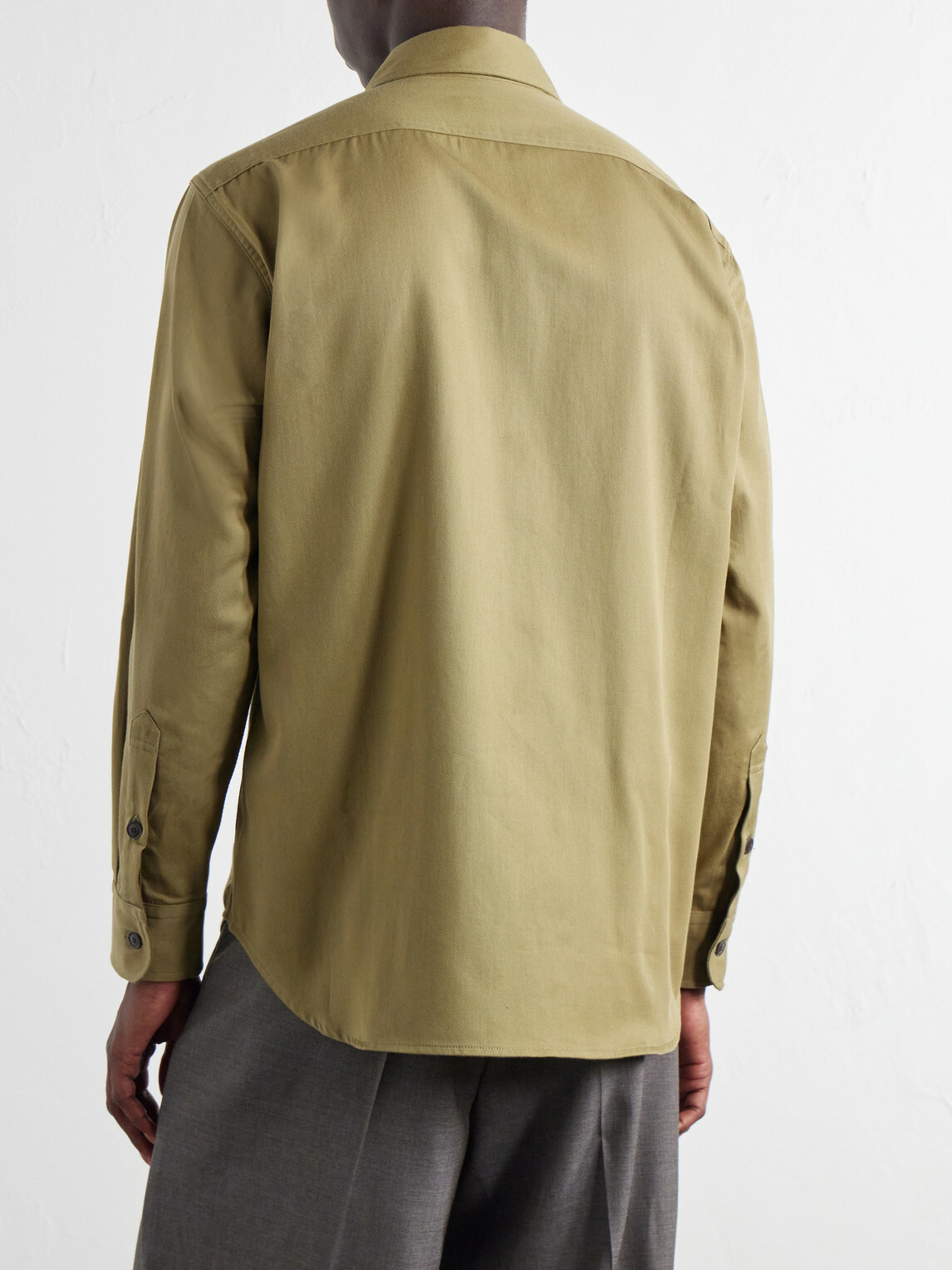 Husbands - Boy Scout Cotton-Twill Shirt - Green