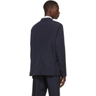 Paul Smith Navy Nylon 3B Blazer