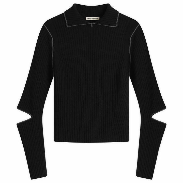 Photo: YMC Women's Peeka Jumper in Black