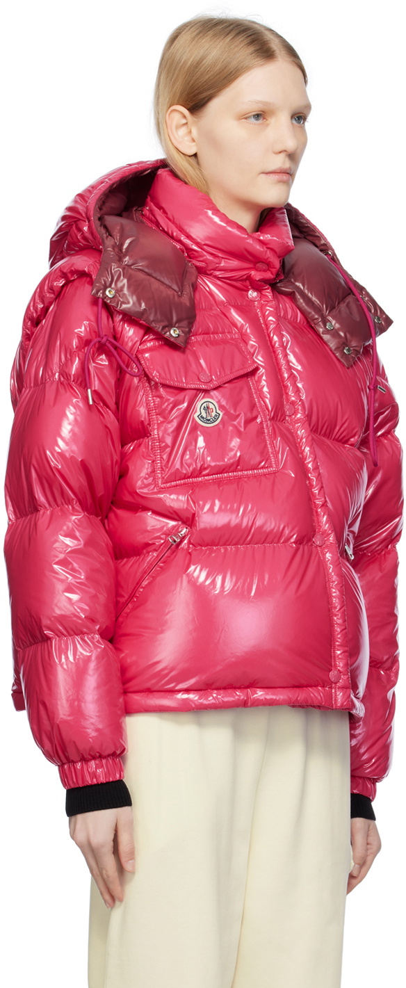 Moncler Pink Karakorum Down Jacket Moncler