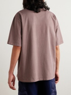 Moncler Genius - Salehe Bembury Logo-Print Cotton-Jersey T-Shirt - Pink