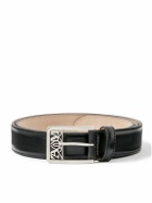 Alexander McQueen - 3cm Leather Belt - Black