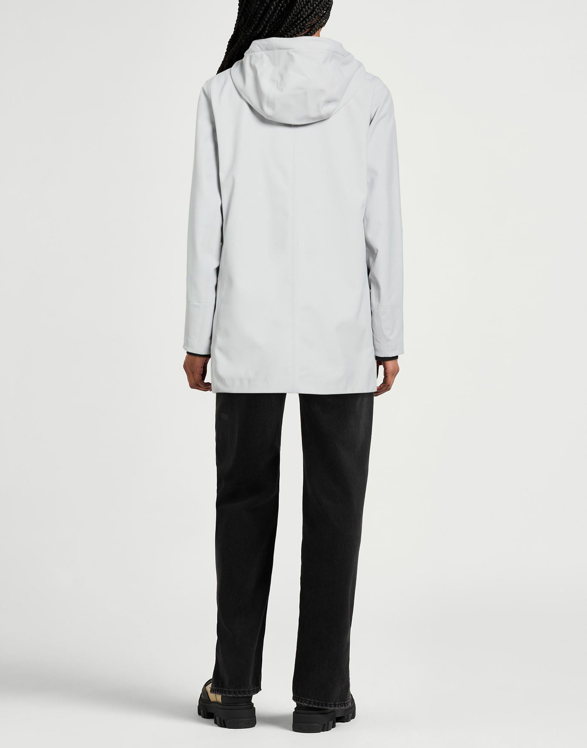 K-way Womens Overcoat & Trench Coat Light in Grey
