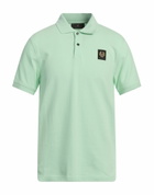 Belstaff Mens Polo shirt Lime in Green