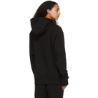 SSENSE WORKS SSENSE Exclusive Jeremy O. Harris Black Cursive Text Hoodie
